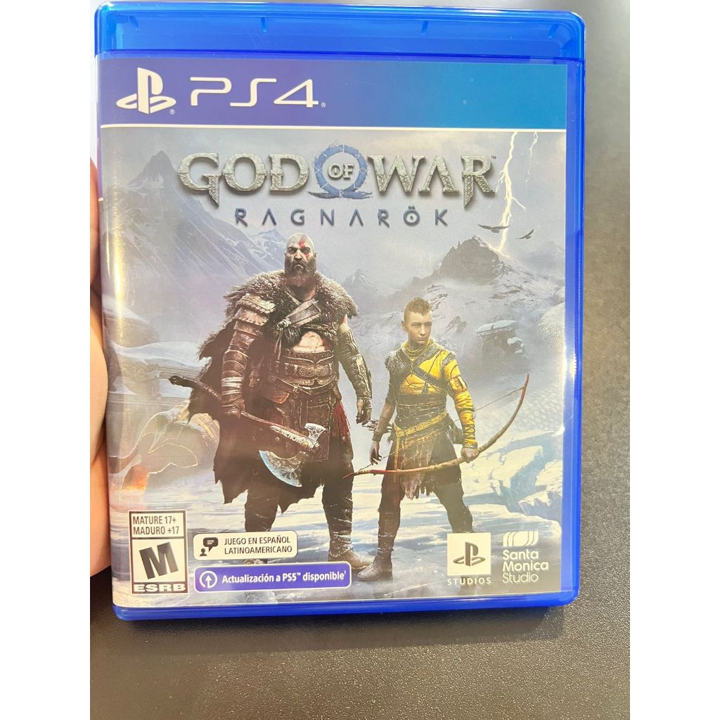 God of War Ragnarok PS4 Mídia Fisica Semi Novo