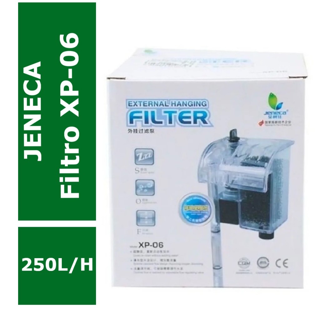 Filtro Para Aquários Externo Aleas / Jeneca Xp 06 250 L/h Aquarios