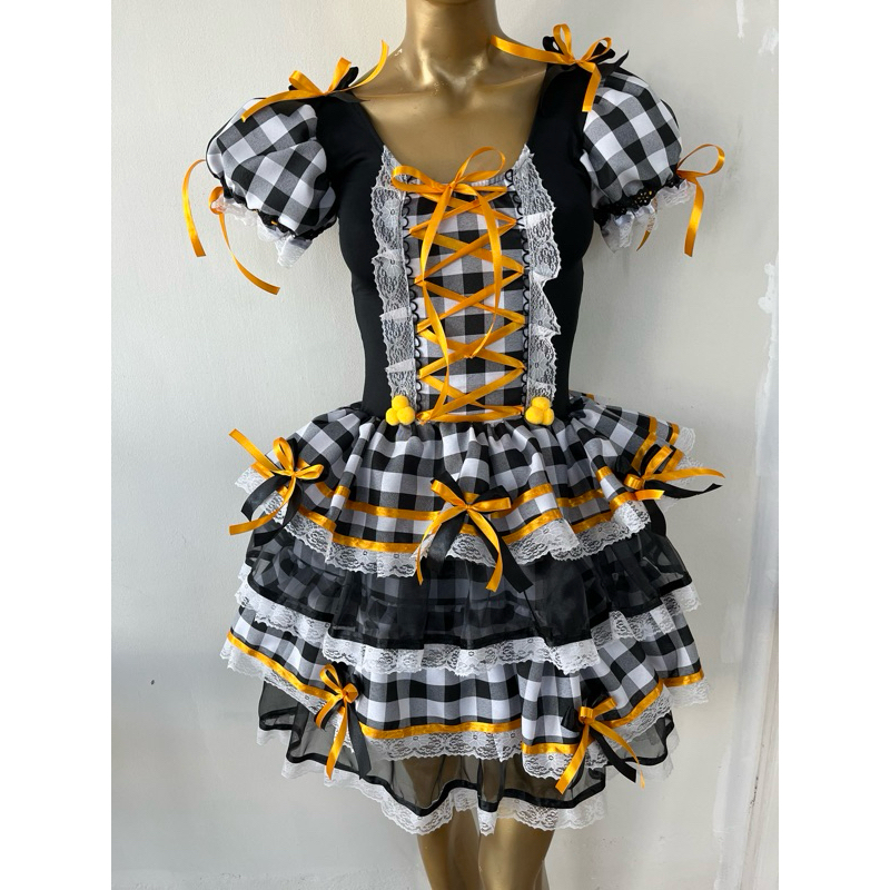 vestido Caipira/ Festa Junina / infantil e adulto