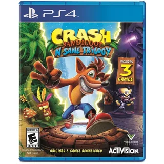 Crash Bandicoot N Sane Trilogy PS4 Midia Fisica