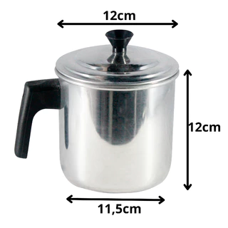 Filtro Coador Para Óleo De Cozinha Peneira Interna 1 Litro