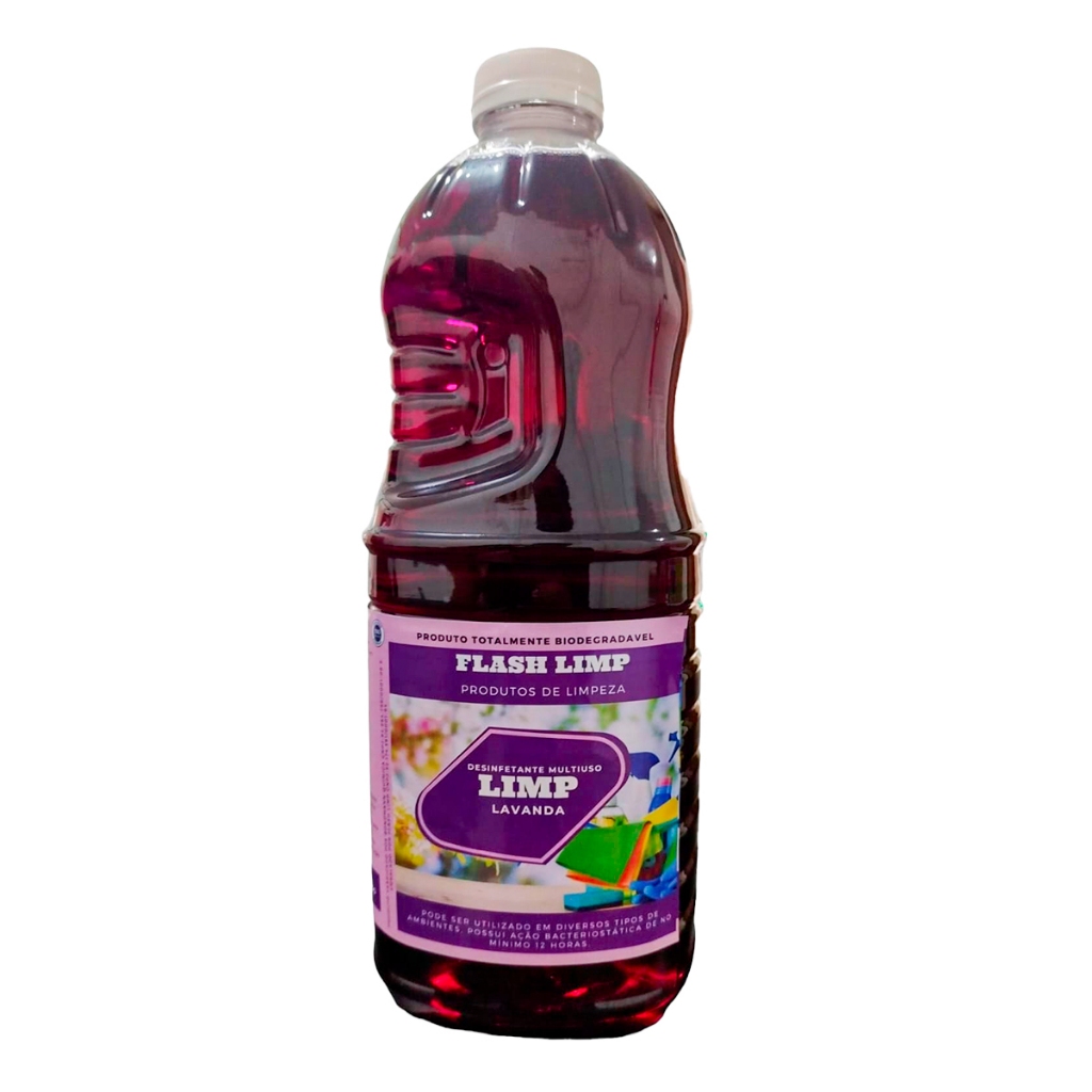 Desinfetante Cheiroso para Casa Multiuso 2 Litros Bactericida faz 20 ...