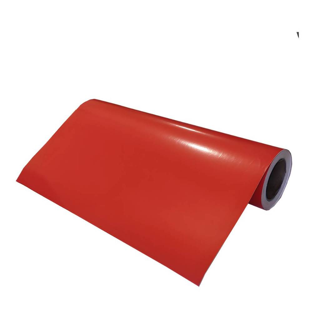 Adesivo Vinil Envelopamento Móveis Vermelho Tomate 3m x 50cm