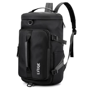 Mochila Bolsa De Viagem Academia Sport Com Bolso Impermeável Espaço Calçados Alça Lateral 30L Capacidade