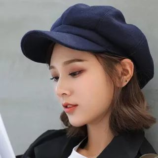 Boina Chapéu Feminina Estilo Inglês