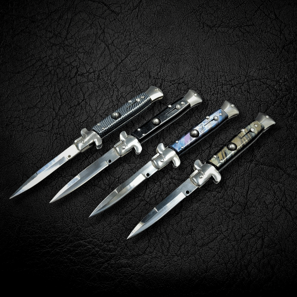 Canivete Stiletto Italiano Mafia 1º Qualidade