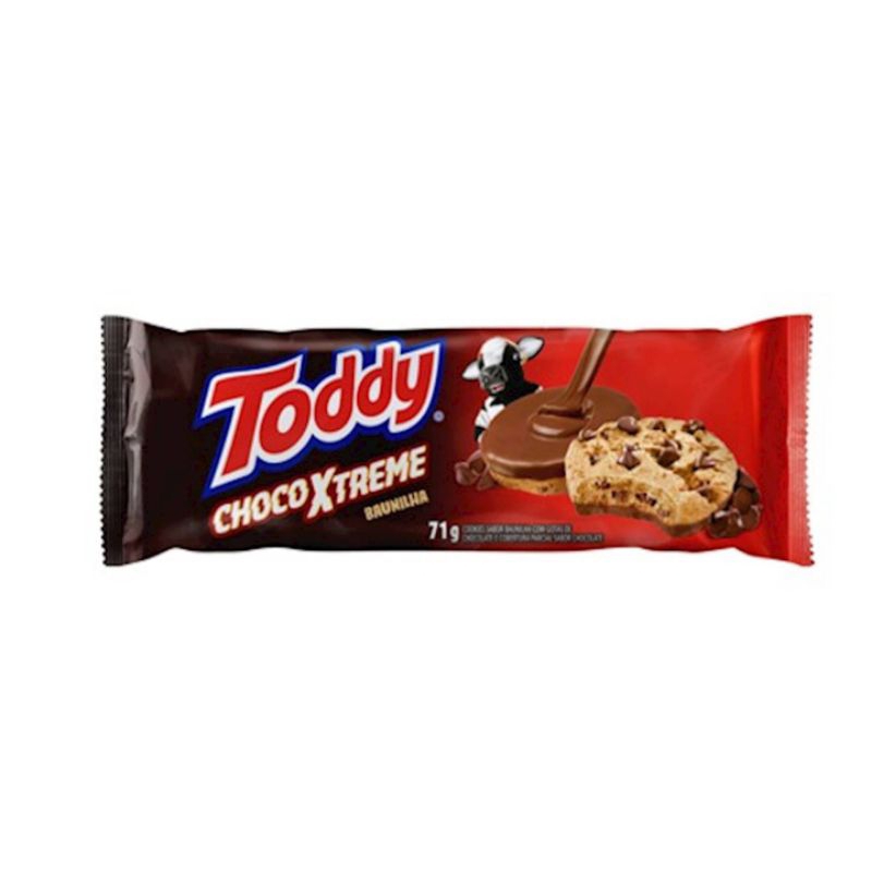 BISCOITO COOKIES TODDY CHOC 71G cx fechada c 16 | Shopee Brasil