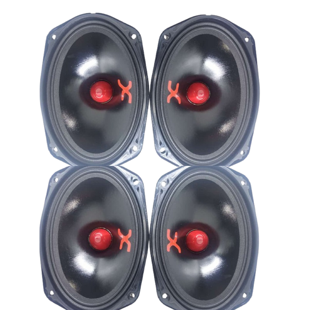 Kit 2 Pares Xtreme 6x9 500w Rms 4 Ohms Melhor Q Zetta Mtx | Shopee
