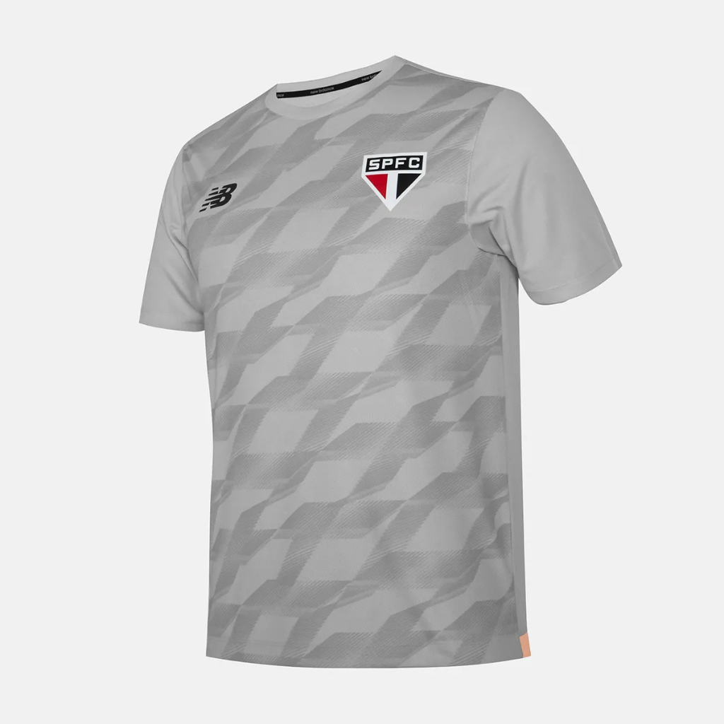 Camiseta São Paulo Goleiro Cinza | Torcedor | Tricolor | Branca | Preta | Laranja