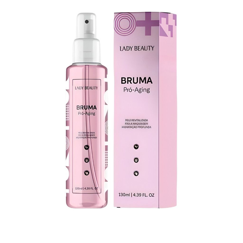 Bruma Facial Pró-Aging Lady Beauty - 130ml | Shopee Brasil