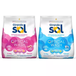 Sabão em Pó 4kg | Kits com 2 | 3 | 4 Pacotes - Girando Sol / Papelaria / Produto de Limpeza