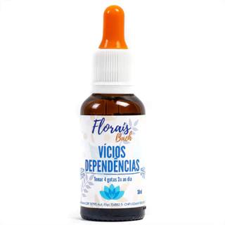 Floral de Bach - Vícios e Dependências 30ML
