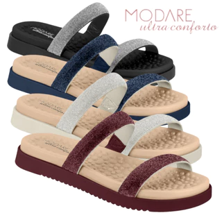 Sandalia Modare Papete Original Birken Slide Rasteira Ortopedica Fascite Plantar Esporao Joanete Rasteirinha