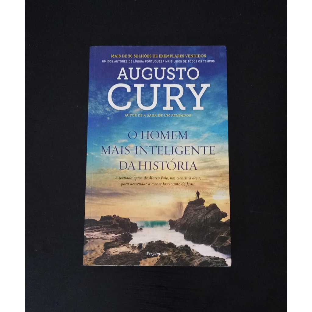 Livro: O Homem Mais Inteligente Da História - Augusto Cury | Shopee Brasil