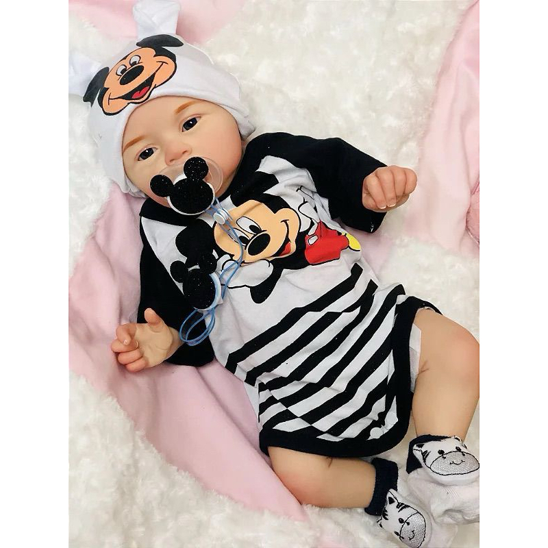 Bebê Reborn Em Silicone Pode dar Banho