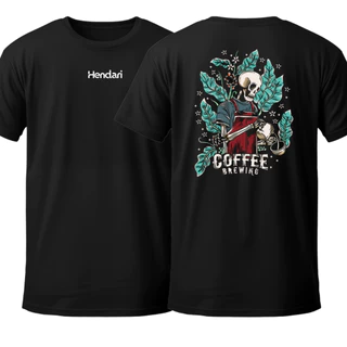 Camiseta Masculina Caveira Hendari 100% Algodão - 12
