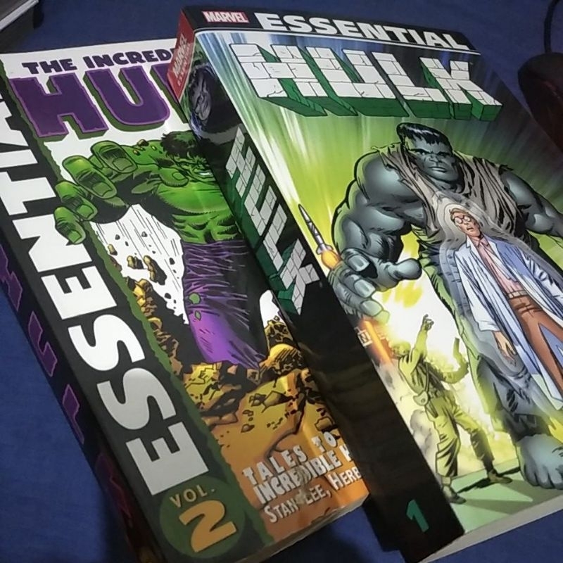 Essential The Incredible HULK VOL 1 e 2 | Shopee Brasil