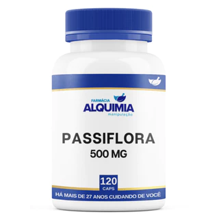 Passiflora 500MG - 120 Cápsulas - Legítimo