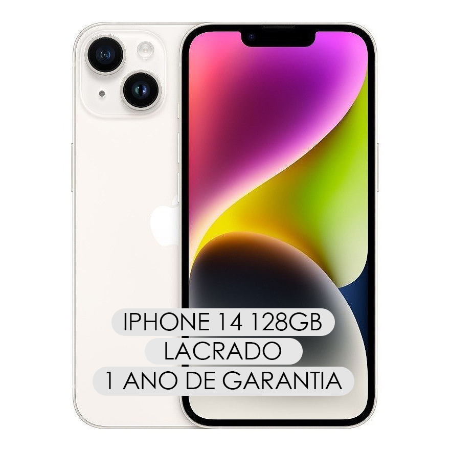 IPHONE 14 128GB/6GB Ram, Tela de 6.1
