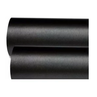 Vinil Adesivo Preto Aço Escovado Ótimo para Geladeira Fogão Máquina Lavar Móveis - Vários Tamanhos
