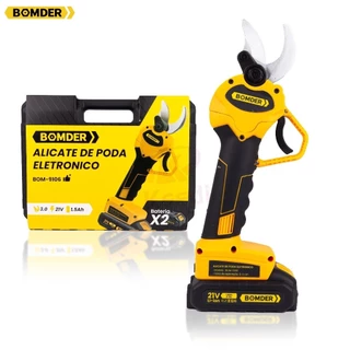 Alicate De Poda Eletrônico Bomder 21v Com Kit De Óleo BOM-9106