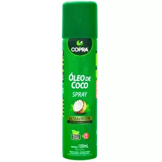 Óleo De Coco Extra Virgem Spray Com 100ml
