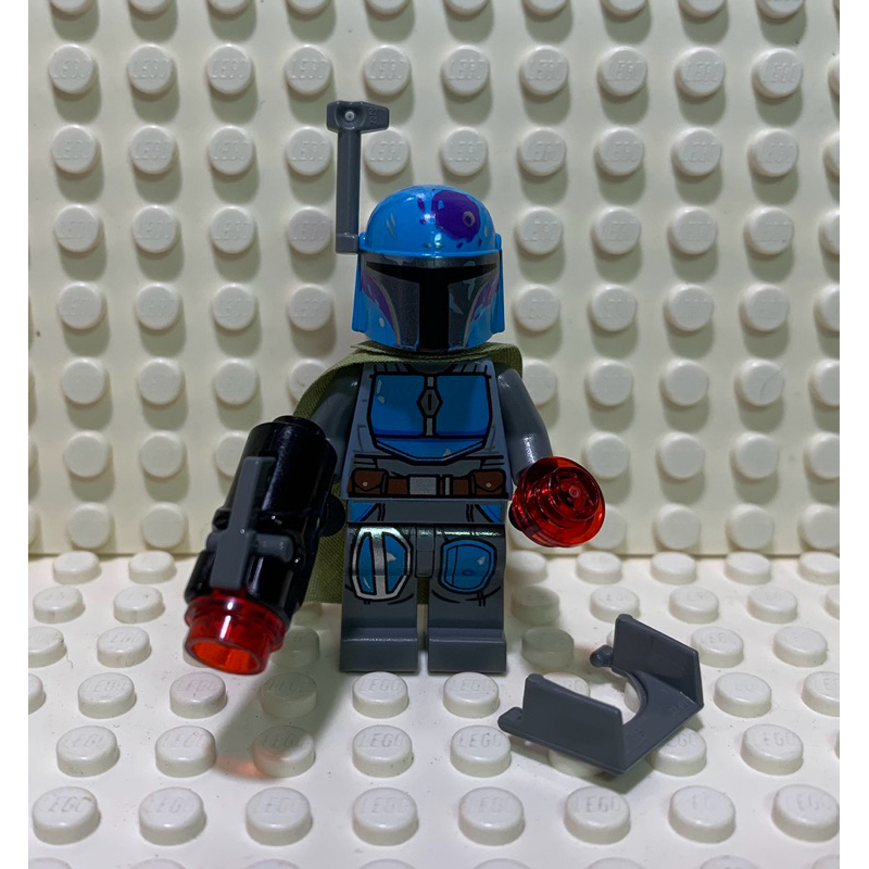 Lego Star Wars minifigura Mandalorian Warrior (SW1080) 10 peças novas Lego original