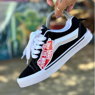 Tênis KNU Unissex Feminino Despojado Em Alta Skate Preto E Branco da Moda Blogueira Confortável
