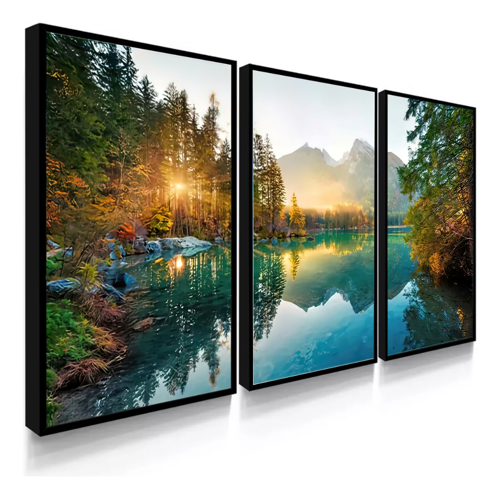 Quadro Decorativo Natureza Paisagem Moderno Sala Quarto Grande
