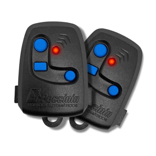 Controle Remoto Preto 3c Peccinin Original para Motor Portão 433 Mhz