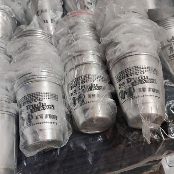 Copos de alumínio personalizado c/sua logo 280ml