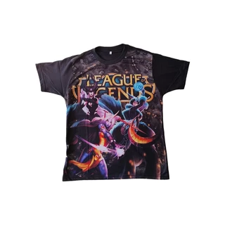 Camiseta Exclusiva - League Of Legends - Lol - Premium