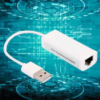 Adaptador USB Ethernet 100Mbps e compativel Win8 e Win10