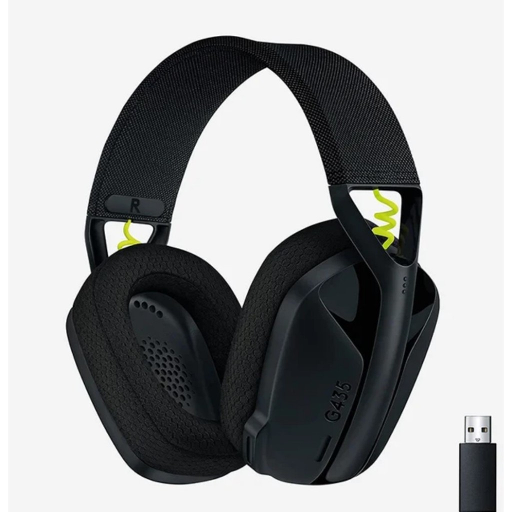 Headset Gamer Logitech G435 Sem Fio Bluetooth USB - ENVIO NACIONAL