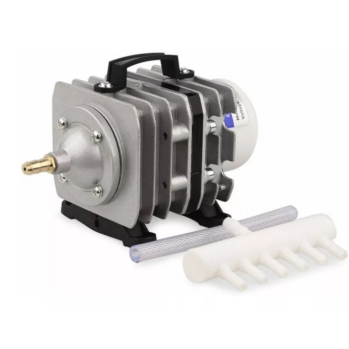 Compressor Ar Turbina Aerador Oxigenador p/ aquarios e Lagos Sunsun Aco-001