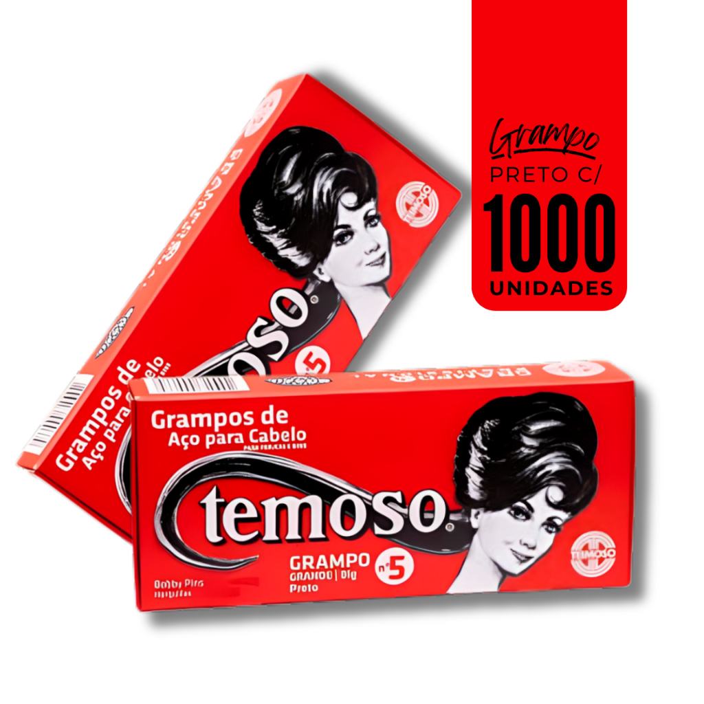 Grampo de cabelo temoso nº5 com 1000 unidades | Shopee Brasil