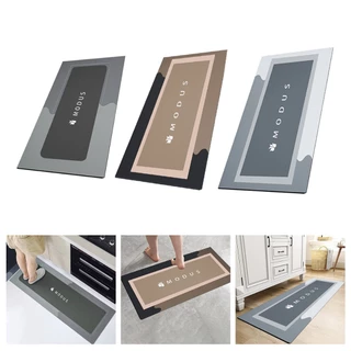 1PC Tapete De Banheiro Cinza Retângulo Diatom Mud Material Absorver Água Antiderrapante H2207C