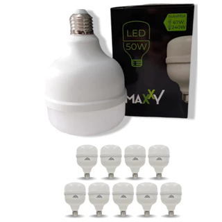 Kit 10 Lâmpadas Led Bulbo 50w Fria