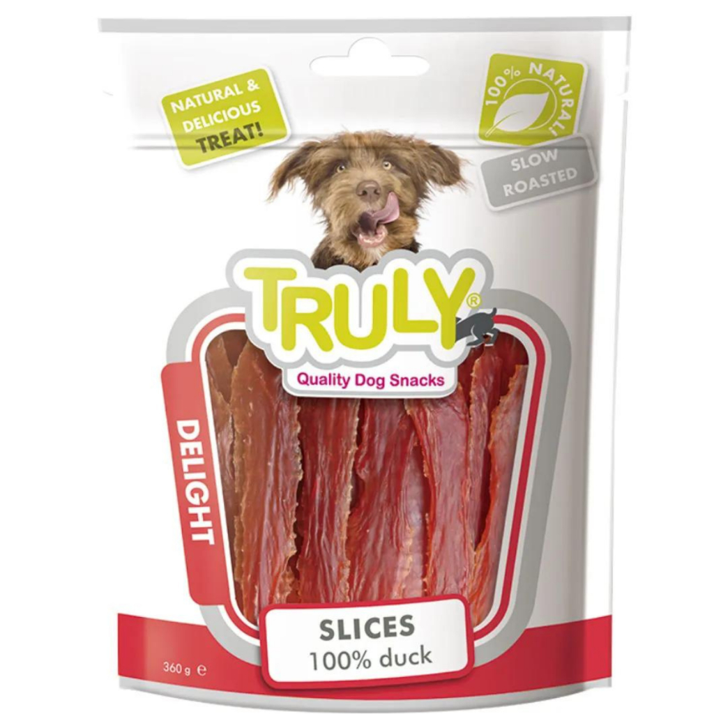 Petisco Delight Para Cães Fatias De Pato - 360g Truly em Oferta na Shopee