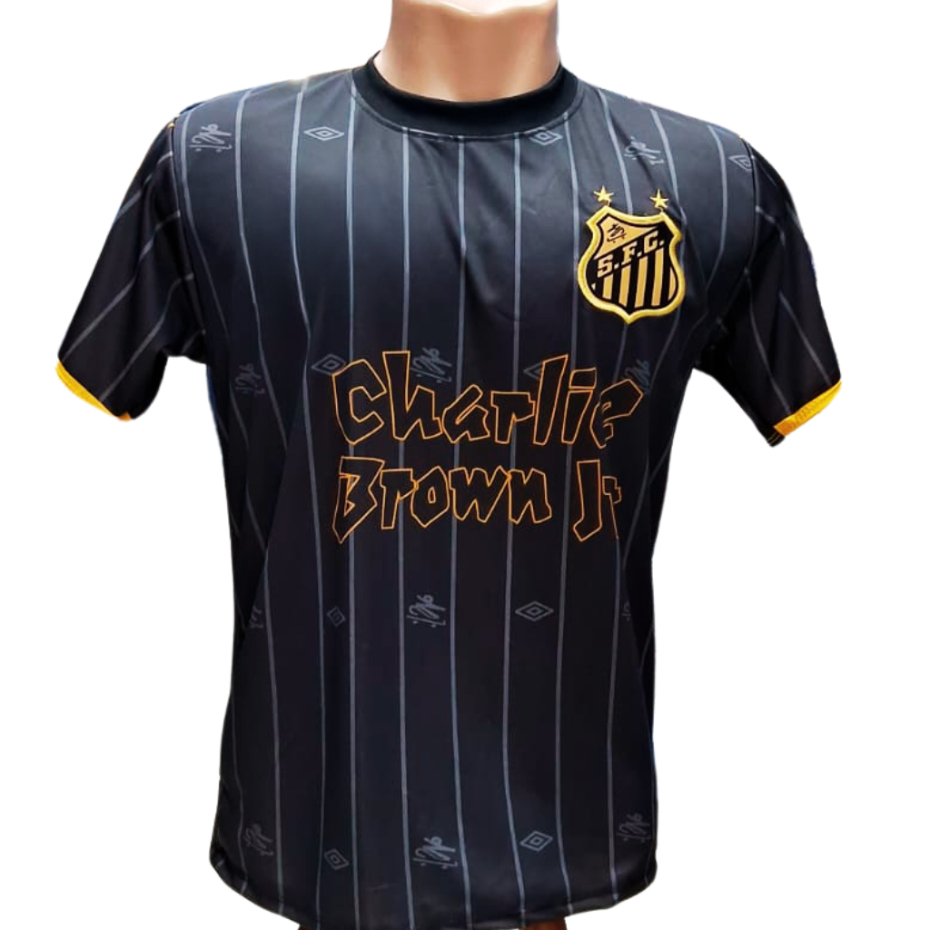 Camisa SANTOS Charlie Brown jr Camisa de Time 2024 Edição Especial