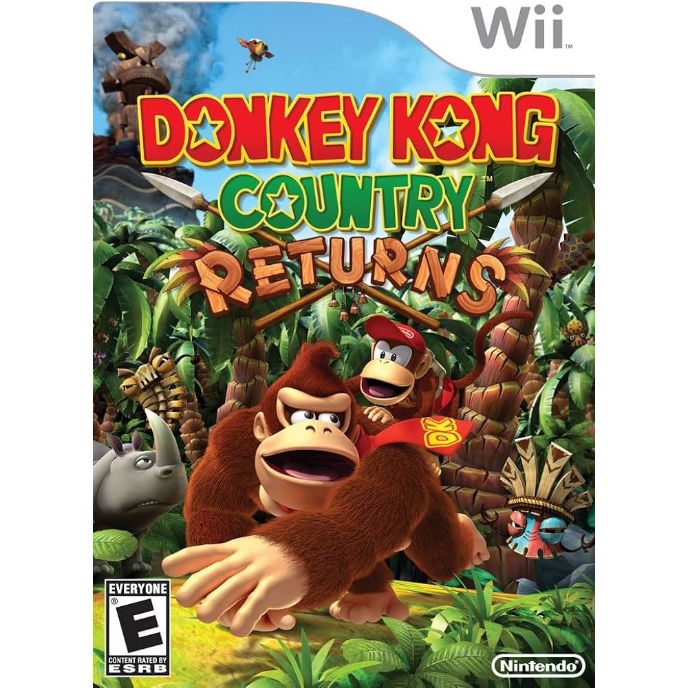 Donkey Kong Country Returns wii