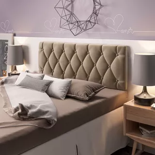 Cabeceira De Cama Box Casal E Queen Modelo Paris Varias Cores
