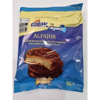 Alfajor Galak com Negresco 40 gramas