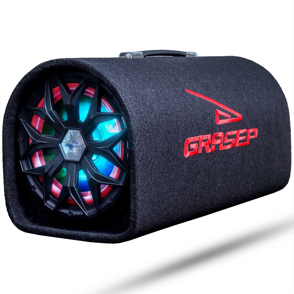 Caixa De Som Bluetooth 100W Subwoofer Bazuca Amplificada Fm Aux P10 Karaokê Estilo Carro Potente