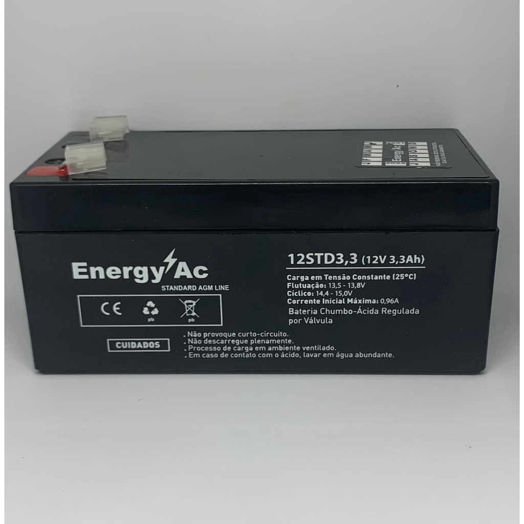 Ultra Max Np3.3 – 12 Vrsla Batteria Ricaricabile Al Piombo 12 V - Foto 4