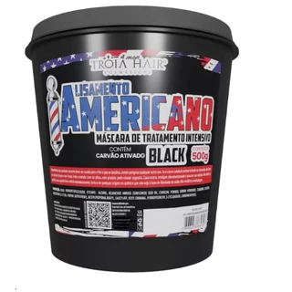 Alisamento Americano Black Para Cabelo Troia Hair 500g