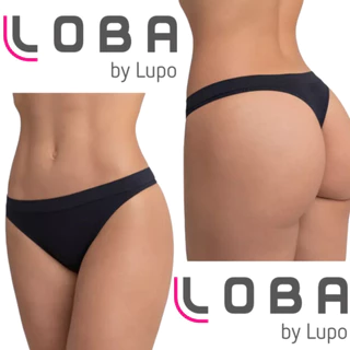 Calcinha Fio Dental Adulto Microfibra Lisa Loba Lupo Original Sem Costura