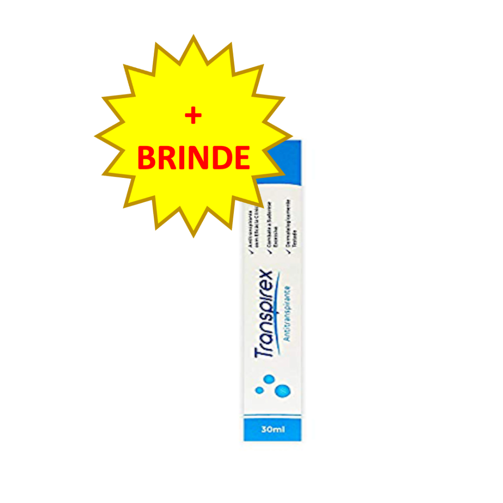 Antitranspirante S/suor Sudorese Hiperidrose Transpirex 30ml - PRONTA ...