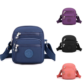 Bolsa Feminina Pequena Porta Celular Transversal Nylon Casual Escola Trabalho