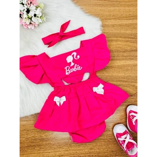 Romper Borboleta Barbie